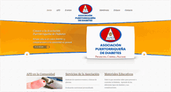 Desktop Screenshot of diabetespr.org